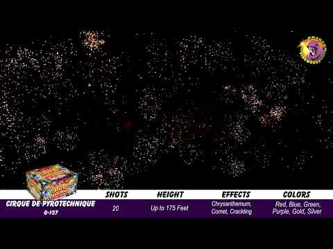 Preview video of Cirque De Pyrotechnique, 20 Shot