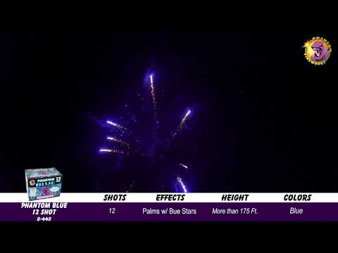 Preview video of Phantom Blue, 12 Shot (All Blue)