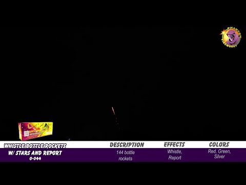 Preview video of Whistling Bottle Rockets, 1 Gross