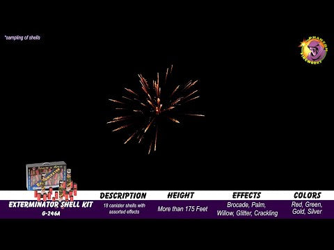 Preview video of Exterminator Shell Kit, 6 pieces