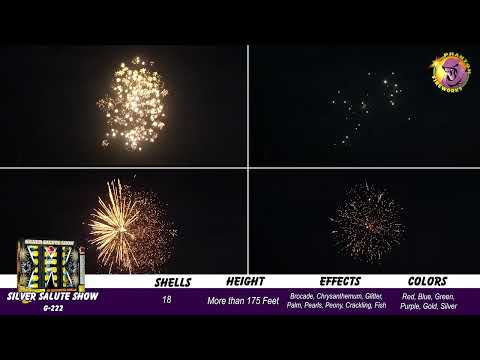Preview video of Silver Salute Show, 18 Shells
