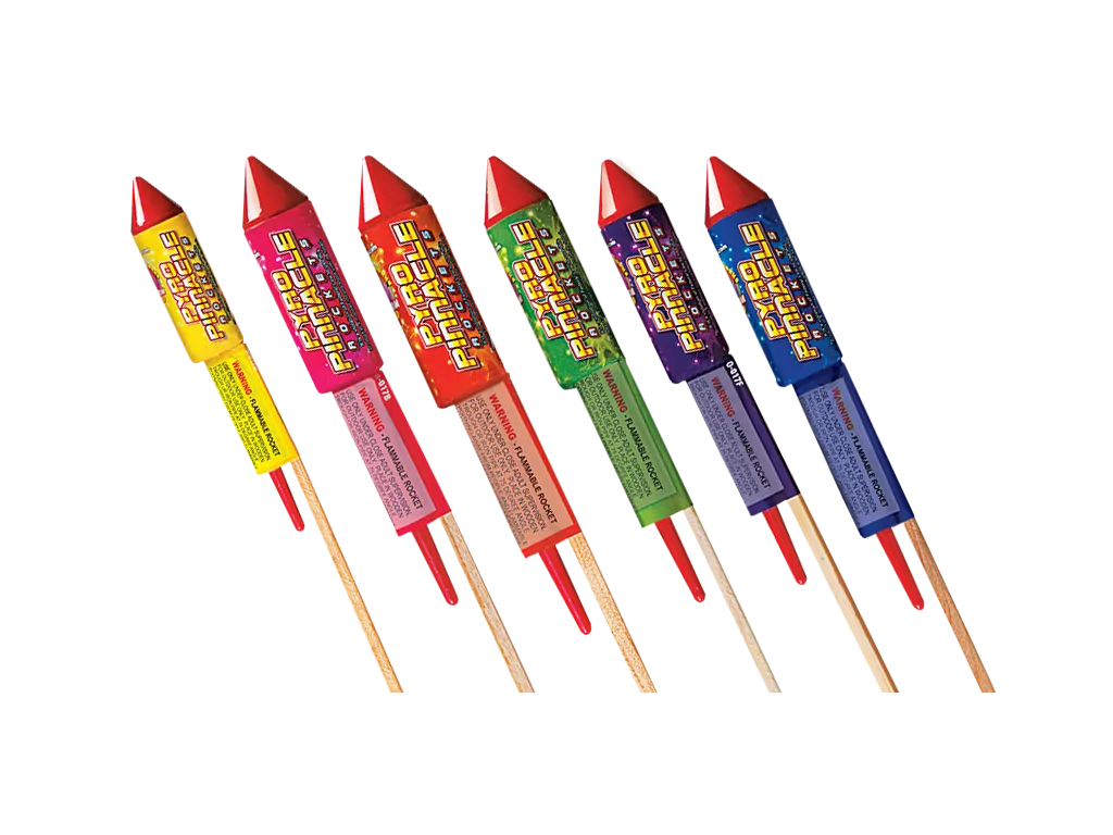 Pyro Pinnacle Rockets, 6 rockets