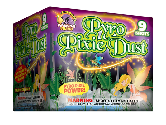 Pyro Pixie Dust, 9 Shot
