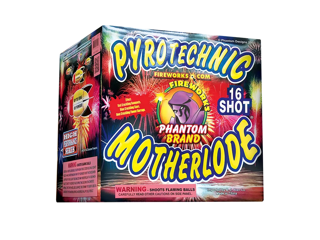 Pyrotechnic Motherlode, 16 Shot