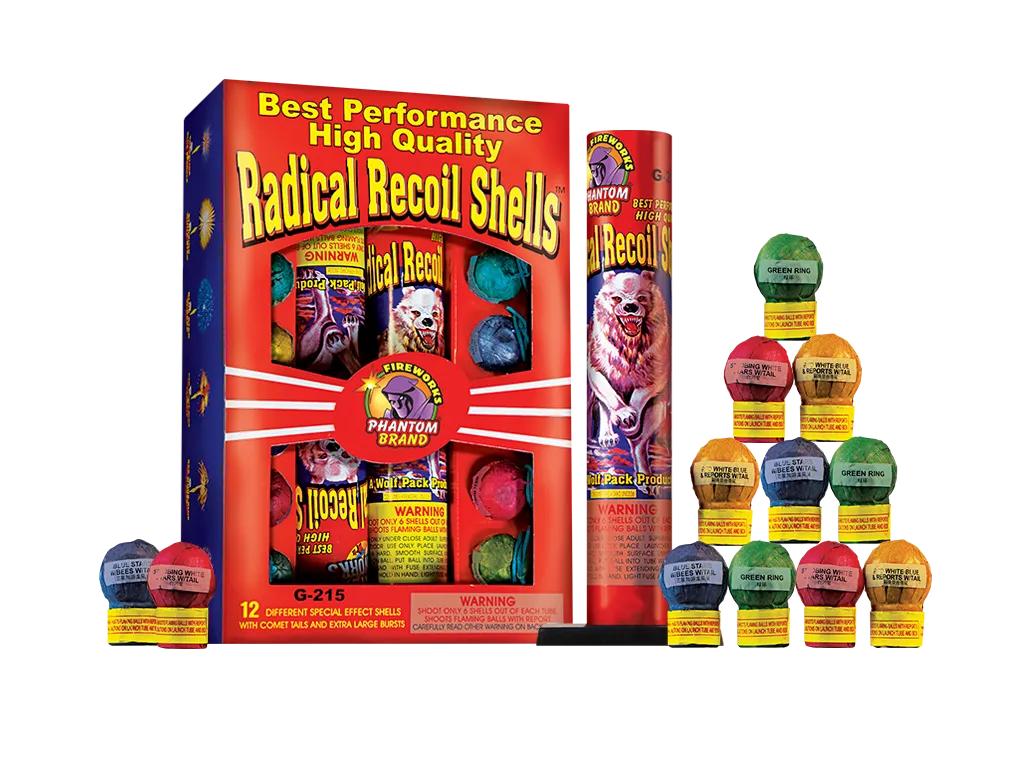 Radical Recoil Shells, 12 shells