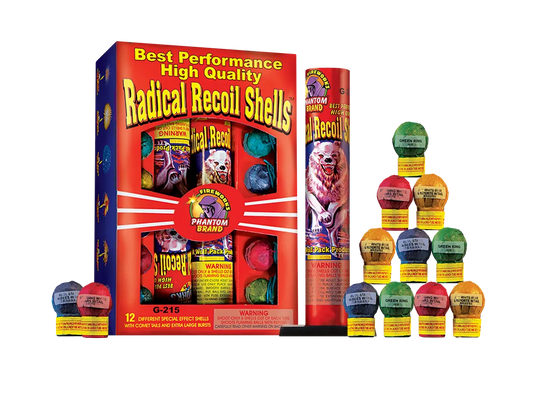 Radical Recoil Shells, 12 shells