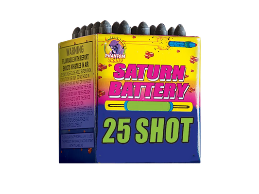 Saturn Battery, 25 Shot