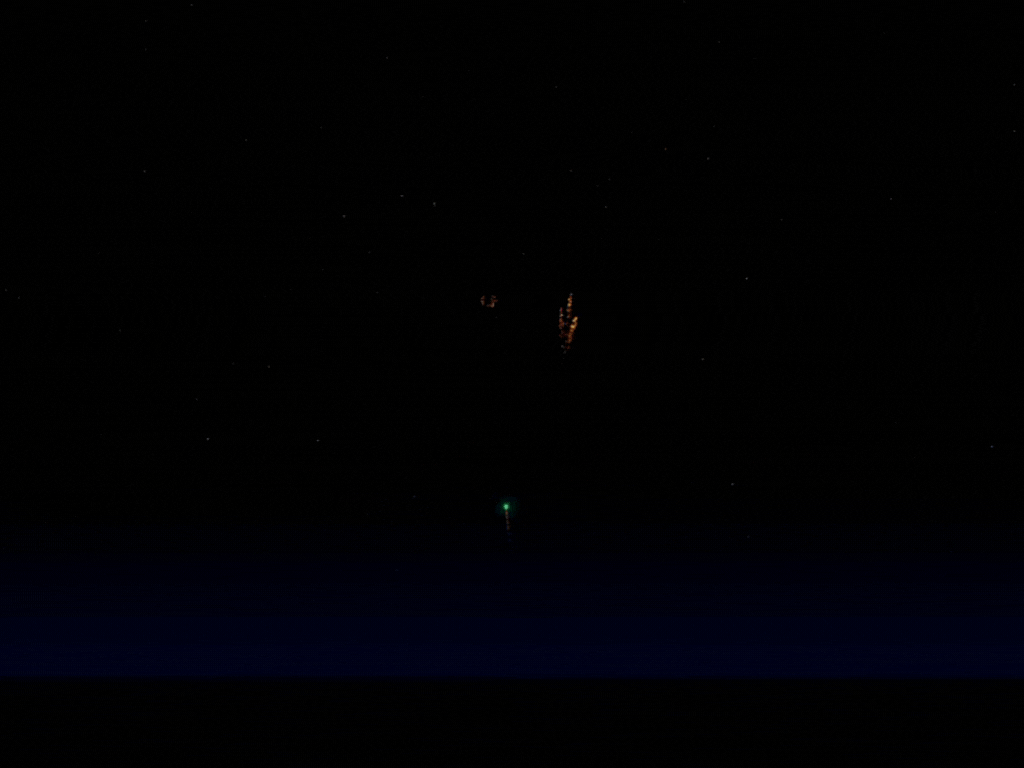 Sea Sparrow Missiles, 91 Shot