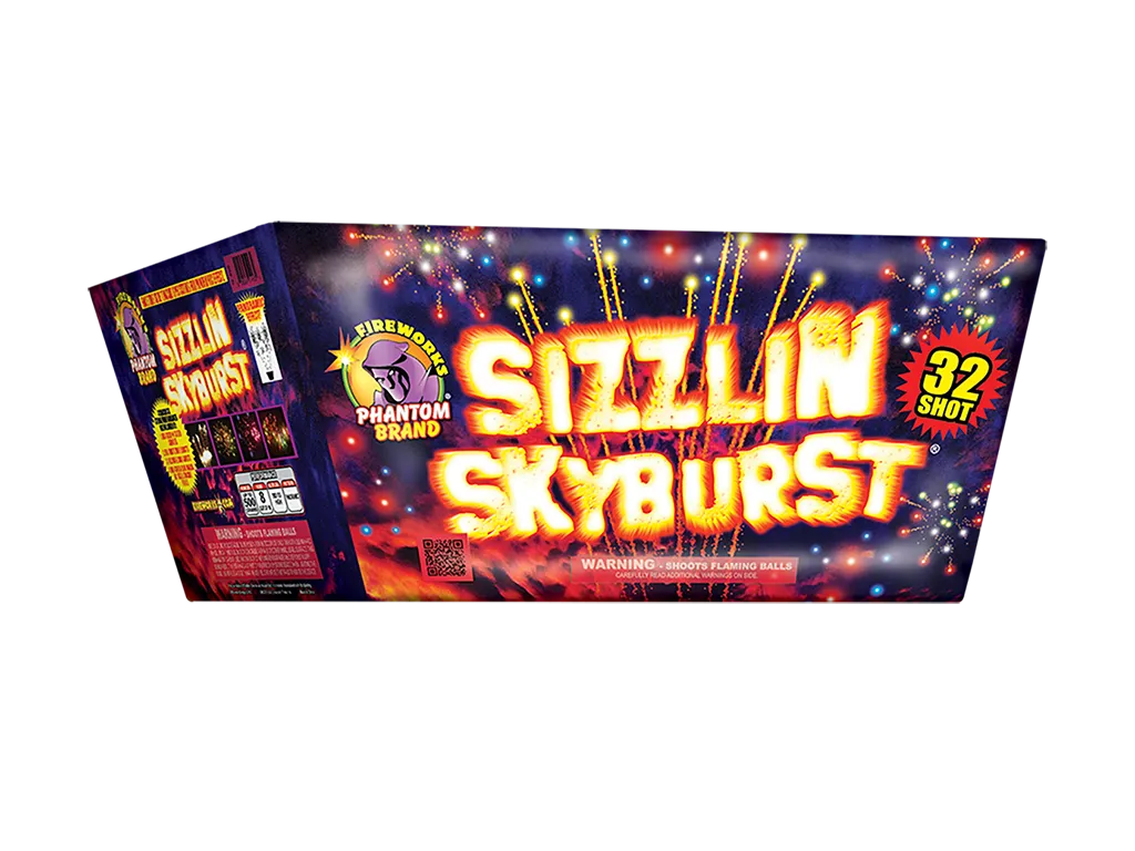 Sizzlin Skyburst, 32 Shot