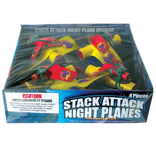 Stack Attack Planes, 4 pc