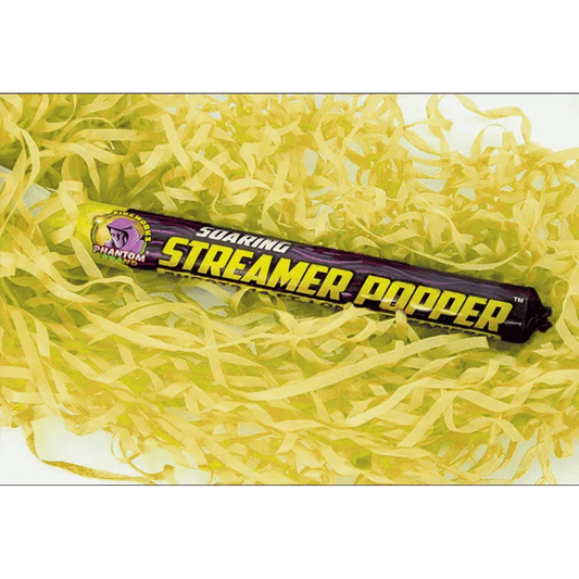 Soaring Streamer Poppers - Yellow 1pc