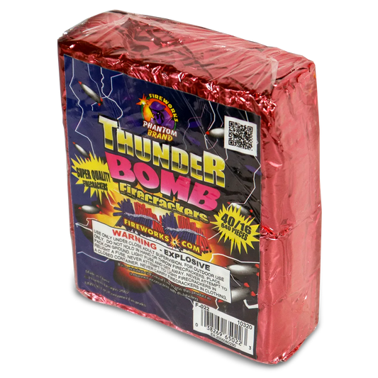Thunderbomb Firecrackers, 40 packs of 16 crackers
