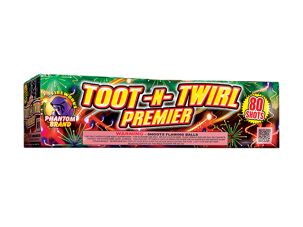 Toot-n-Twirl Premier, 80 Shot