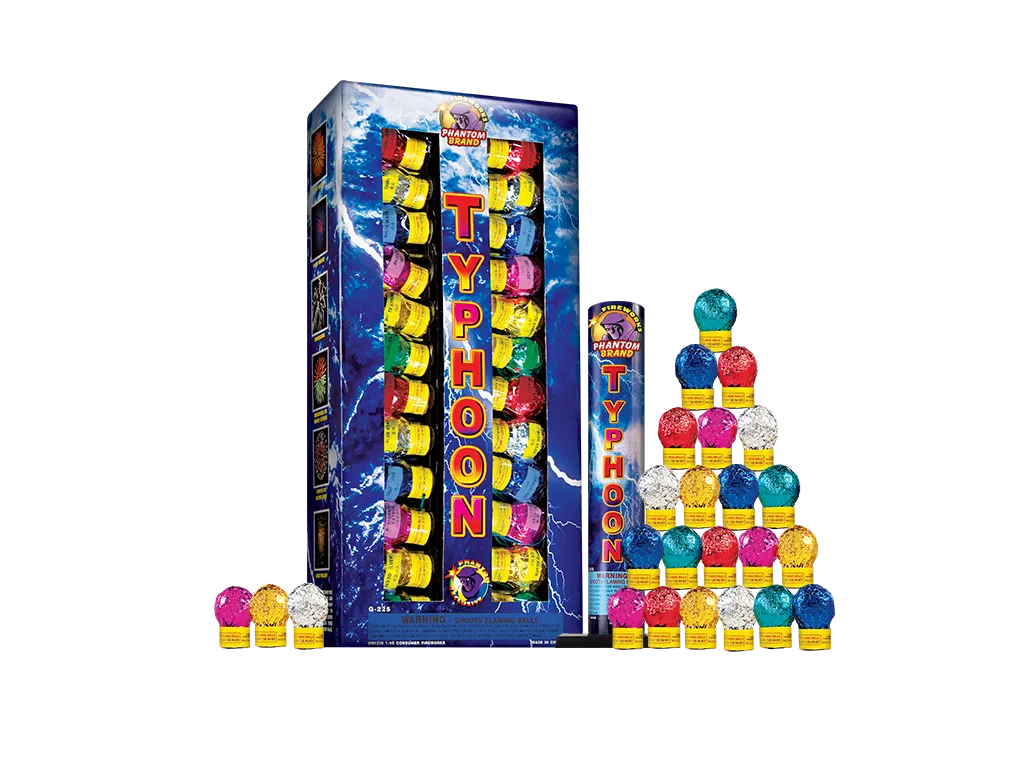 Typhoon, 24 shells