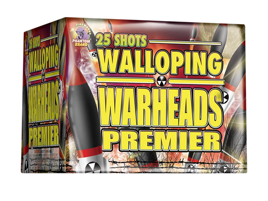 Walloping Warheads Premier, 25 shot