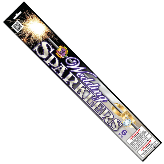Wedding Sparklers - 6 pieces