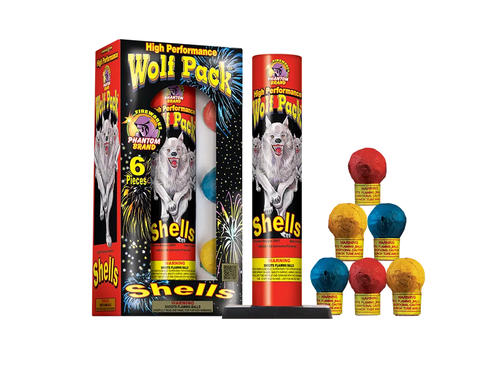Wolf Pack High Performance Shells, 6 pc