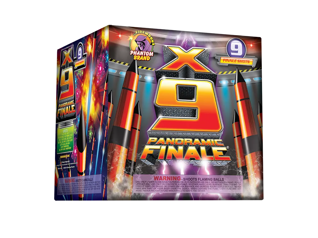 X-9 Panoramic Finale, 9 Shot